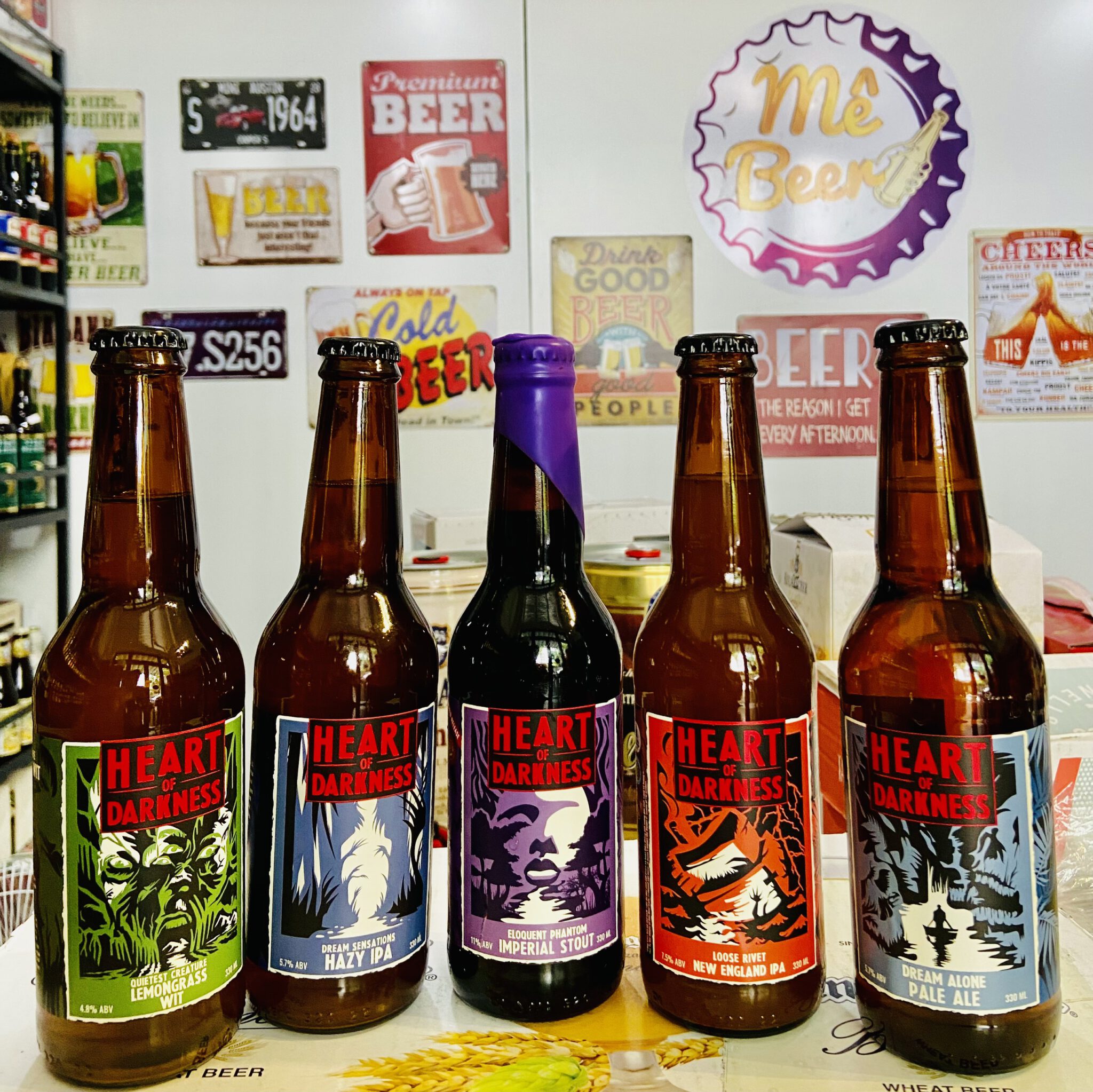 Bia HEART OF DARKNESS Loose Rivet New England IPA 7.5 Thùng 24