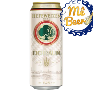 Bia Eichbaum Hefe Weizen 5.2% - Thùng 24 Lon 500ml