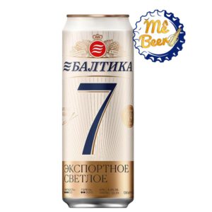 Bia Baltika số 7 5.4% - Thùng 24 Lon 450ml
