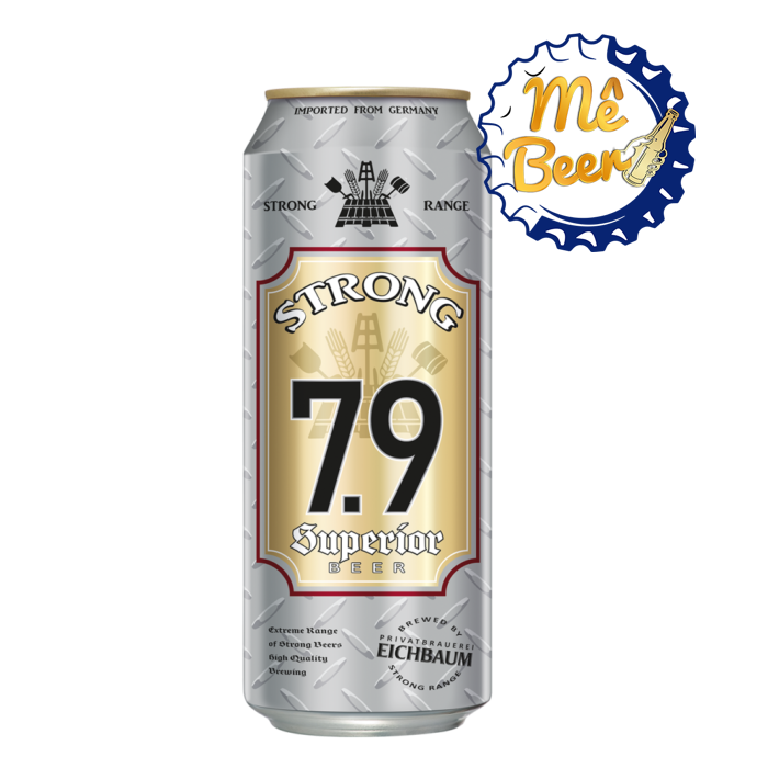 Bia Eichbaum Strong 7.9% - Thùng 24 Lon 500ml