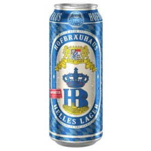 Hofbrau Helles Lager 4,9% – Lon 500ml – Thùng 24 Lon - BIA NHẬP ĐÀ NẴNG