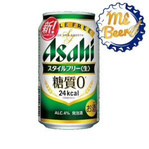 Bia Asahi Style Free 4.0% Không Calo – Thùng 24 Lon 350ml
