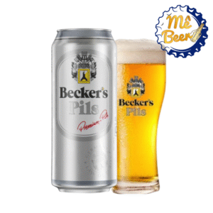 Bia Becker’s Pils 4.9% – Thùng 24 Lon 500ml
