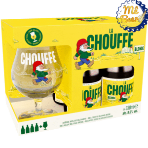 Set 4 Chai 330ml + 1 Ly Bia La Chouffe 8.0%