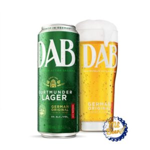 Bia DAB Lager 5% – Thùng 24 Lon 500ml