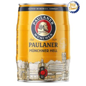 Bia Paulaner Munchner Hell 4.9 % – Bom 5 lít
