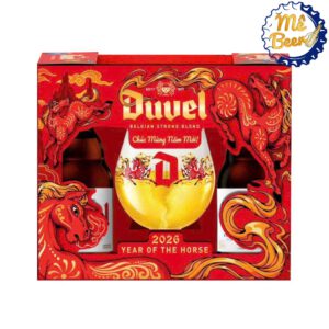 Set 4 Chai 330ml + 1 Ly Bia Duvel 8.5%