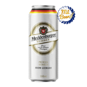 Bia Mecklenburger Weissbier 5.1% - Thùng 24 Lon 500ml