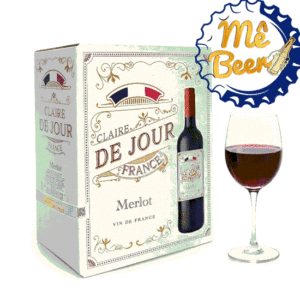 Vang đỏ Claire De Jour Merlot 13% - Bịch 3 lít 3000ml
