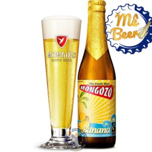 Bia Mongozo Banana 3.6% – Thùng 24 Chai 330ml