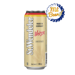 Bia St. Wendeler Weizen 5.1% – Thùng 24 Lon 500ml