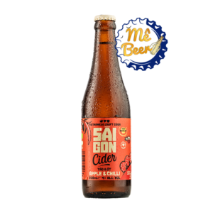 Sài Gòn Cider Mix Táo & Ớt 4.0% – Thùng 24 Chai 330ml