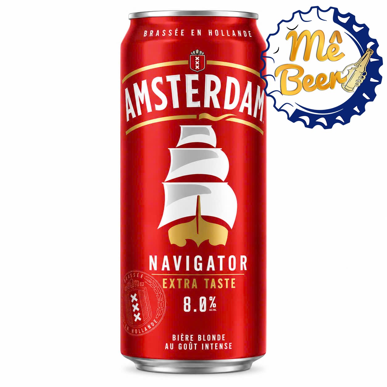 Bia Amsterdam Navigator 8.0% – Thùng 24 Lon 500ml