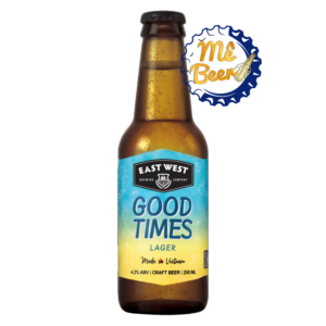 Bia East West Good Times Lager 4.2% - Thùng 20 CHAI 250ml