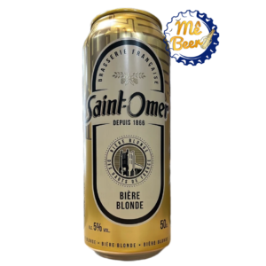 Bia Saint Omer 5% Pháp – Thùng 24 Lon 500ml